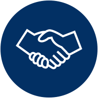 icon hand shake